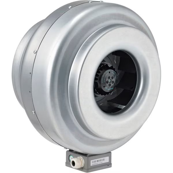 12 Galvanized Steel Inline Duct Fan W/ Energy Star Rating, Global Industrial, Mfr#: 292659